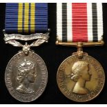 Army Emergency Reserve Efficiency Medal QE2 (22372866 Cpl D Swindle RMP) with Special Constabulary