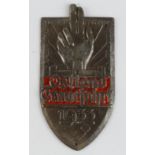 German 1933 Osttgund Rally badge.