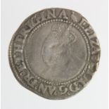 Elizabeth I silver Shilling mm. martlet, Second Issue, S.2555. 5.86g. Fine, some dents and