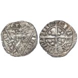 Ireland, Edward I silver Penny, Dublin mint, 1.22g, GF, scuffed.