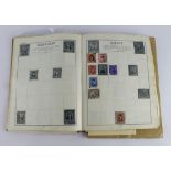 Small original stamp collection in album, few better India noted, plus 2x EDVIII GB 2/- Booklets