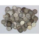 GB Shillings (98) Victoria YH x9, JH x14, OH x38, Edward VII x14 & George V (Pre 20) x 23. Mixed