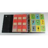 A & BC Gum, Football 1958 - 1966, large album containing part sets & odds, mixed condition, many VG,