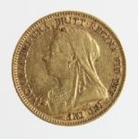 Half-Sovereign 1894, S.3878, F/GF