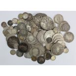 GB Silver, pre-1920: 695g, 17th-20thC, mixed grade, much better material.