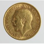 Sovereign 1912 M (Melbourne Mint, Australia) S.3999, aVF