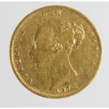 Half-Sovereign 1873 dn339, S. 3860D, Fine.