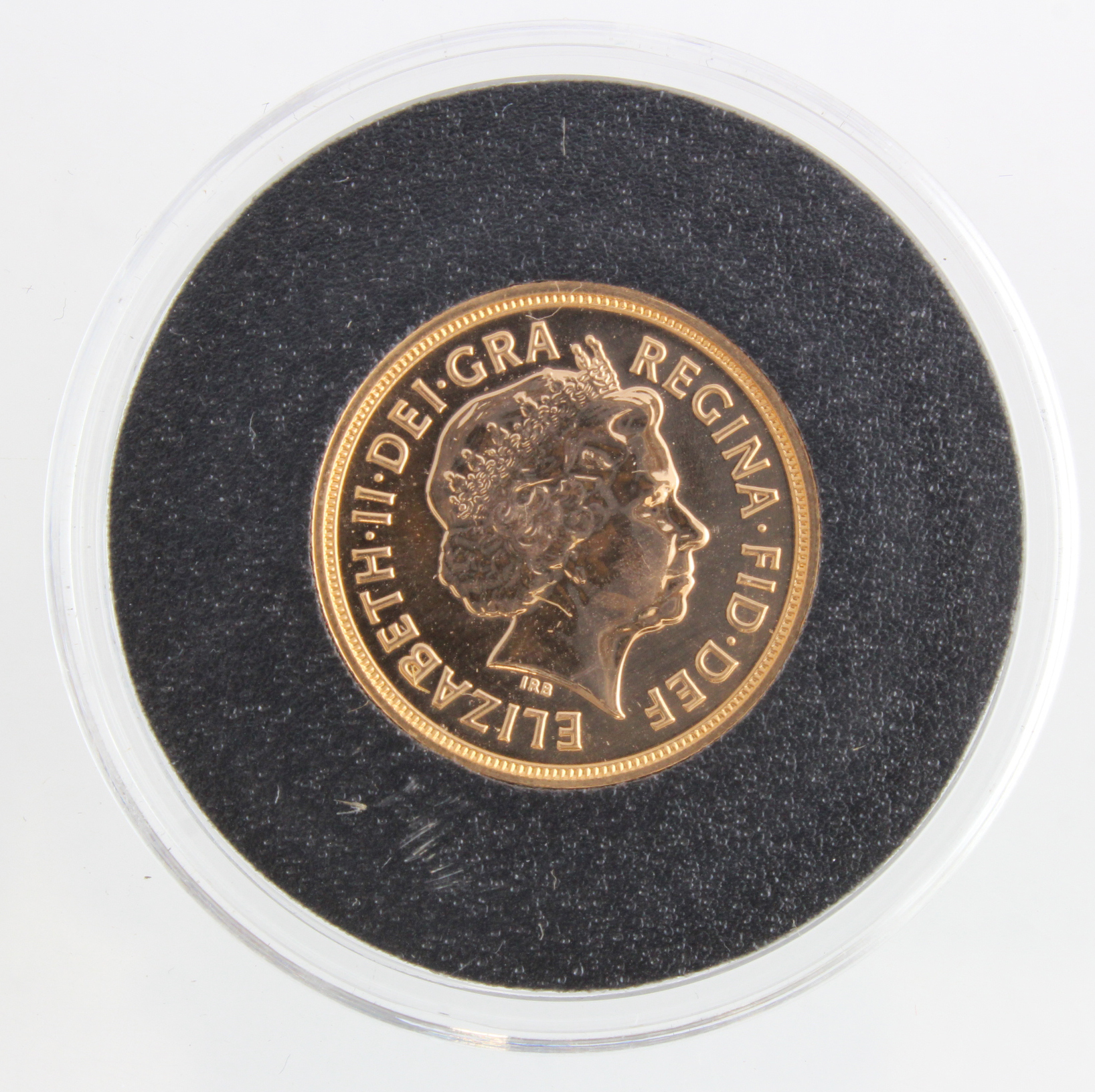 Sovereign 2015 BU in a hard plastic capsule