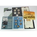 British Commonwealth Commemorative Coins: Three sets by The London Mint Office and Bradford