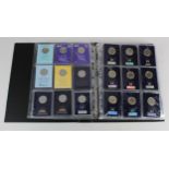 GB & Crown Islands collection of decimal commemorative 50p's, £2 coins and £5 coins, in a 'Change