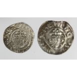 Short Cross silver Pennies of Henry II, Winchester mint (2): Class 1b, Gocelm, 0.90g, slightly