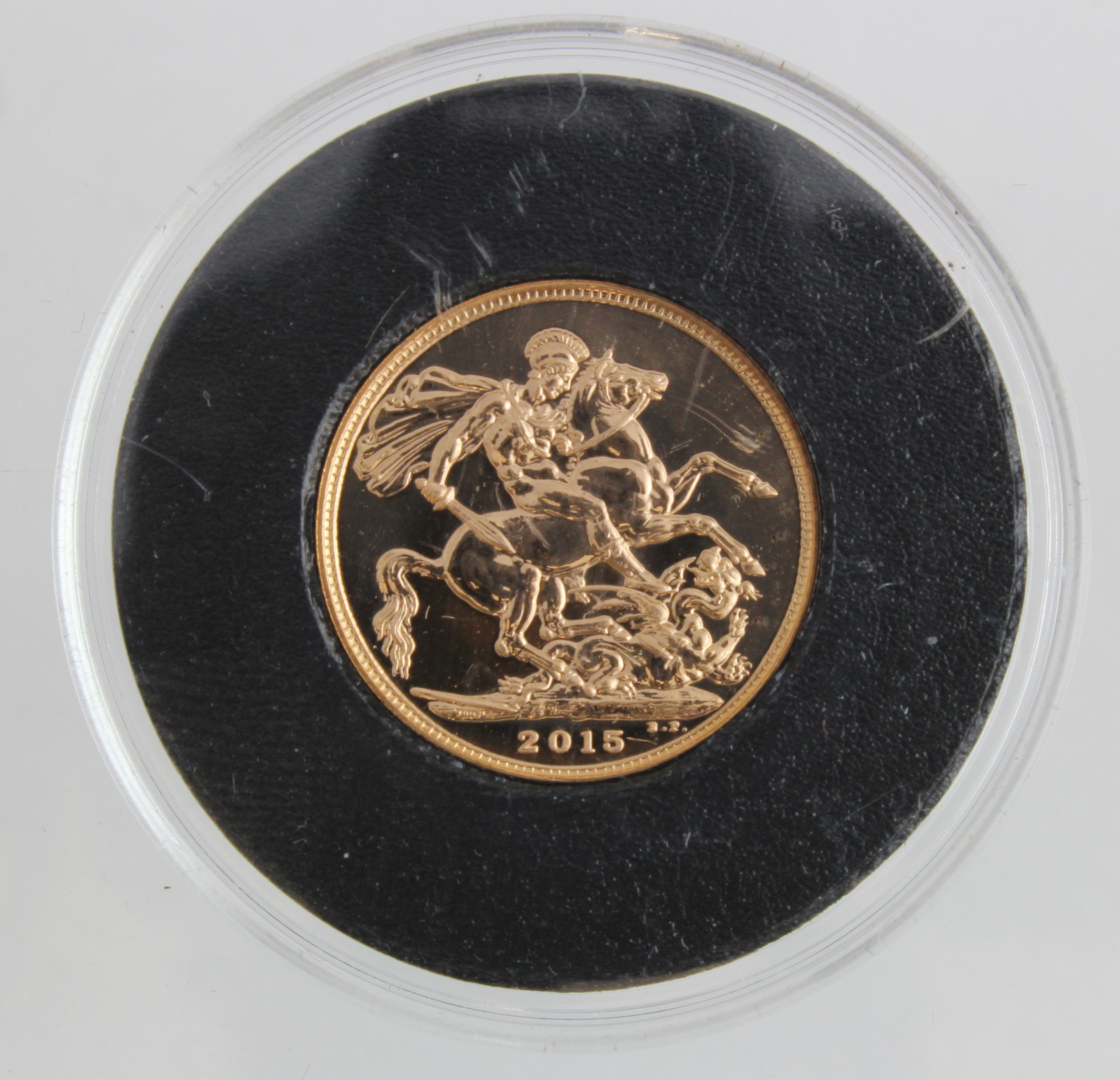 Sovereign 2015 BU in a hard plastic capsule - Image 2 of 2