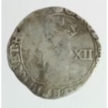Charles I shilling mm. (P) (Parliament), S.2800, 5.69g, Fine.