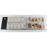 Modern album containing 22x complete sets of cigarette cards, sets from Churchman (3 Jovial