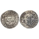 Edward I silver Penny of London, Class 1c, S.1382, 1.37g, VF