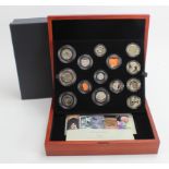 Proof Set 2021 "Premium" FDC boxed as issued