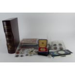 GB & World coins, crowns, sets, commemoratives etc; including silver; noted an enamelled Crown