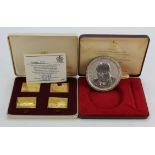 Commemorative Medals & Ingots (5): Toye, Kenning & Spencer Ltd: Churchill Centenary Picture Medal,