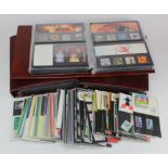 GB - box of approx 336 Presentation Packs in 3x Post Office binders and loose. 1969 to c2002 with