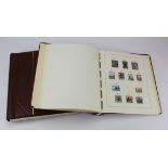 Austria collection in 2x Davo Albums on printed pages, Vol 2 & 3, stamps c1945 to 2001, mix of UM,