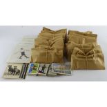 Box containing clean selection of sets & odds, all sorted in envelopes, issues from Players,