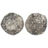 Elizabeth I silver Penny mm. cross-crosslet 1560-1, Second Issue, S.2558. 0.55g. VF