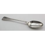 Edward VII large old english pattern silver gravy/serving spoon. Weighs 4.75 oz approx.