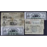 Provincial Banks (6), Tamworth Old Bank 1 Pound dated 1817, serial No. 2084 for Harding, Oakes &