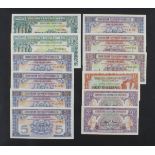 British Armed Forces (12), a high grade group, 3 Pence (2) Series 1 issued 1946 (PickM9), 1