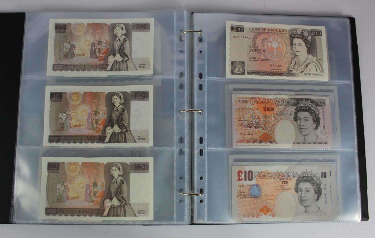 Bank of England (73), a good collection in album, Mahon to Cleland, denominations 10 Shillings to 50 - Image 19 of 34