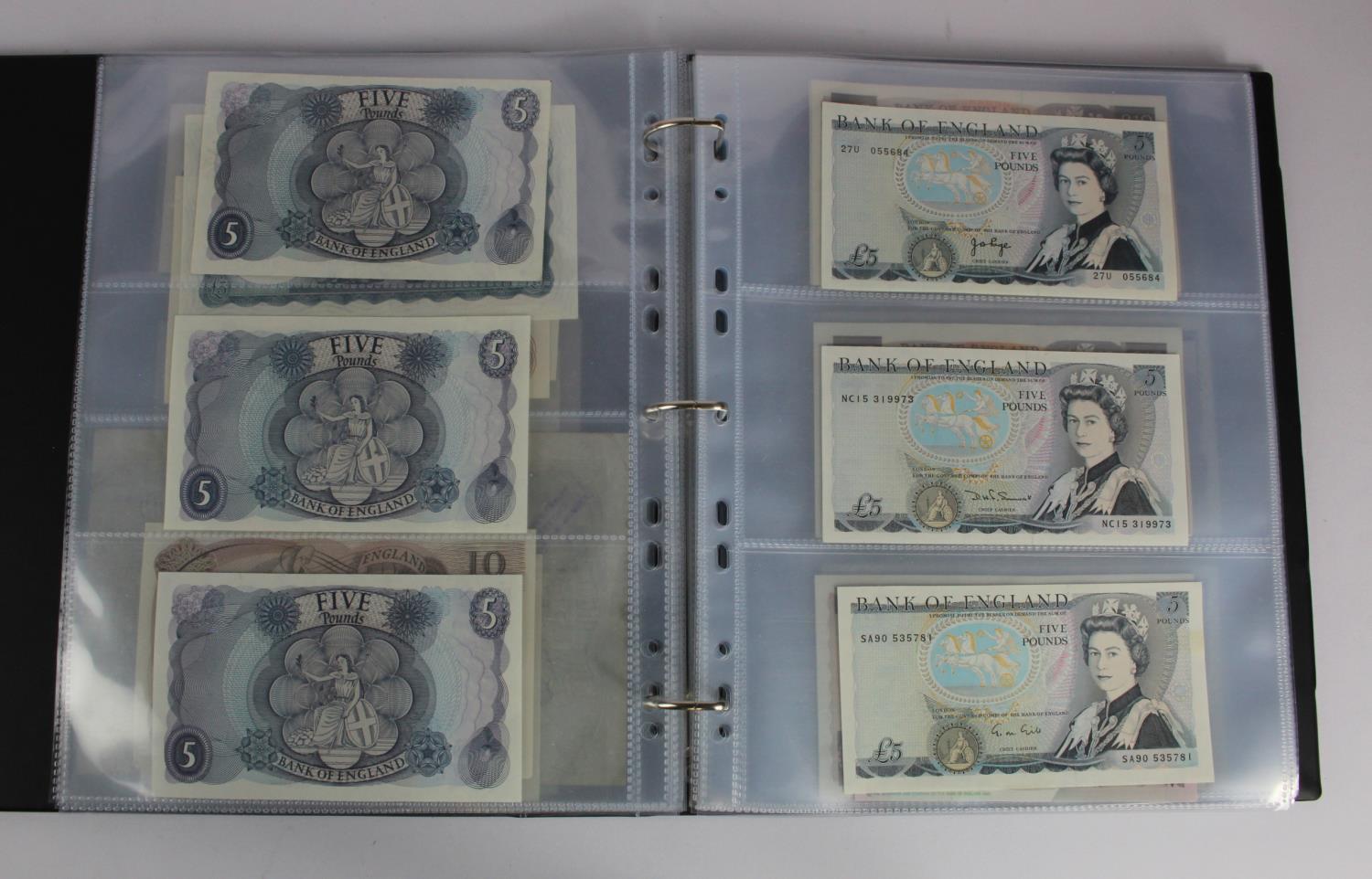 Bank of England (73), a good collection in album, Mahon to Cleland, denominations 10 Shillings to 50 - Image 15 of 34