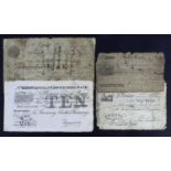 Provincial Banks (4), Newcastle upon Tyne 1 Pound, 20 Shillings, dated 1802, serial No. 7011 for