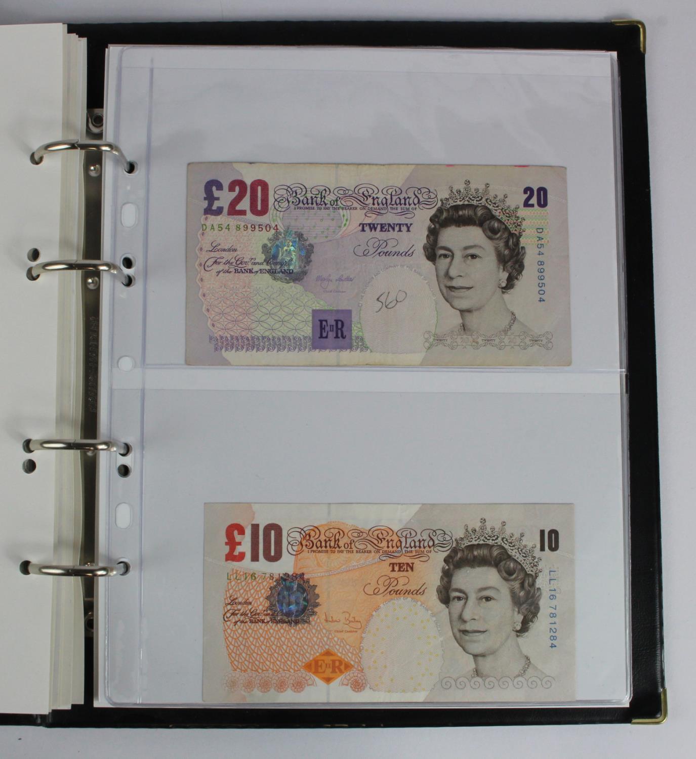 Bank of England (34), collection in album, Peppiatt to Bailey, denominations 10 Shillings to 50 - Image 16 of 18