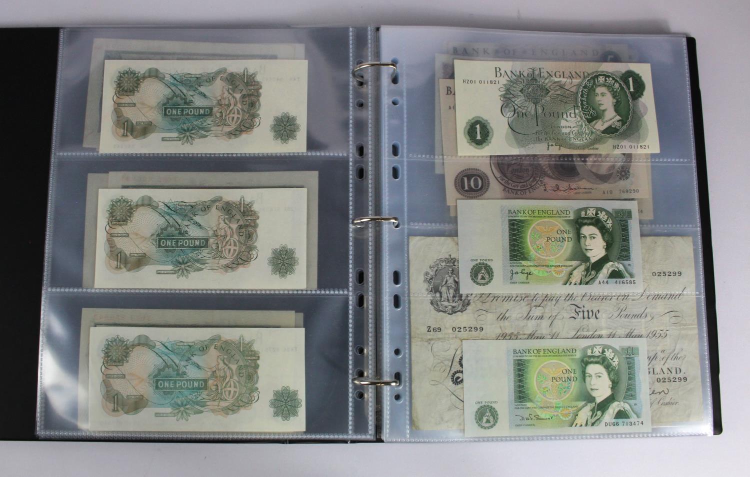 Bank of England (73), a good collection in album, Mahon to Cleland, denominations 10 Shillings to 50 - Image 9 of 34