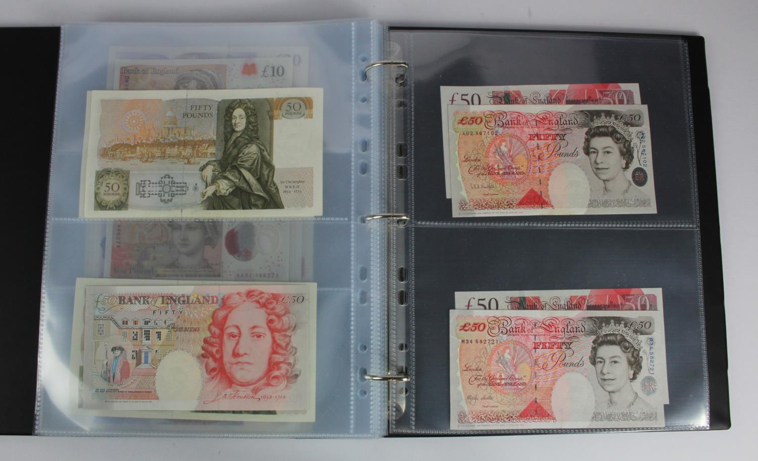 Bank of England (73), a good collection in album, Mahon to Cleland, denominations 10 Shillings to 50 - Image 32 of 34