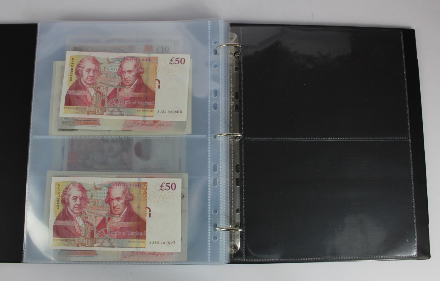 Bank of England (73), a good collection in album, Mahon to Cleland, denominations 10 Shillings to 50 - Image 34 of 34