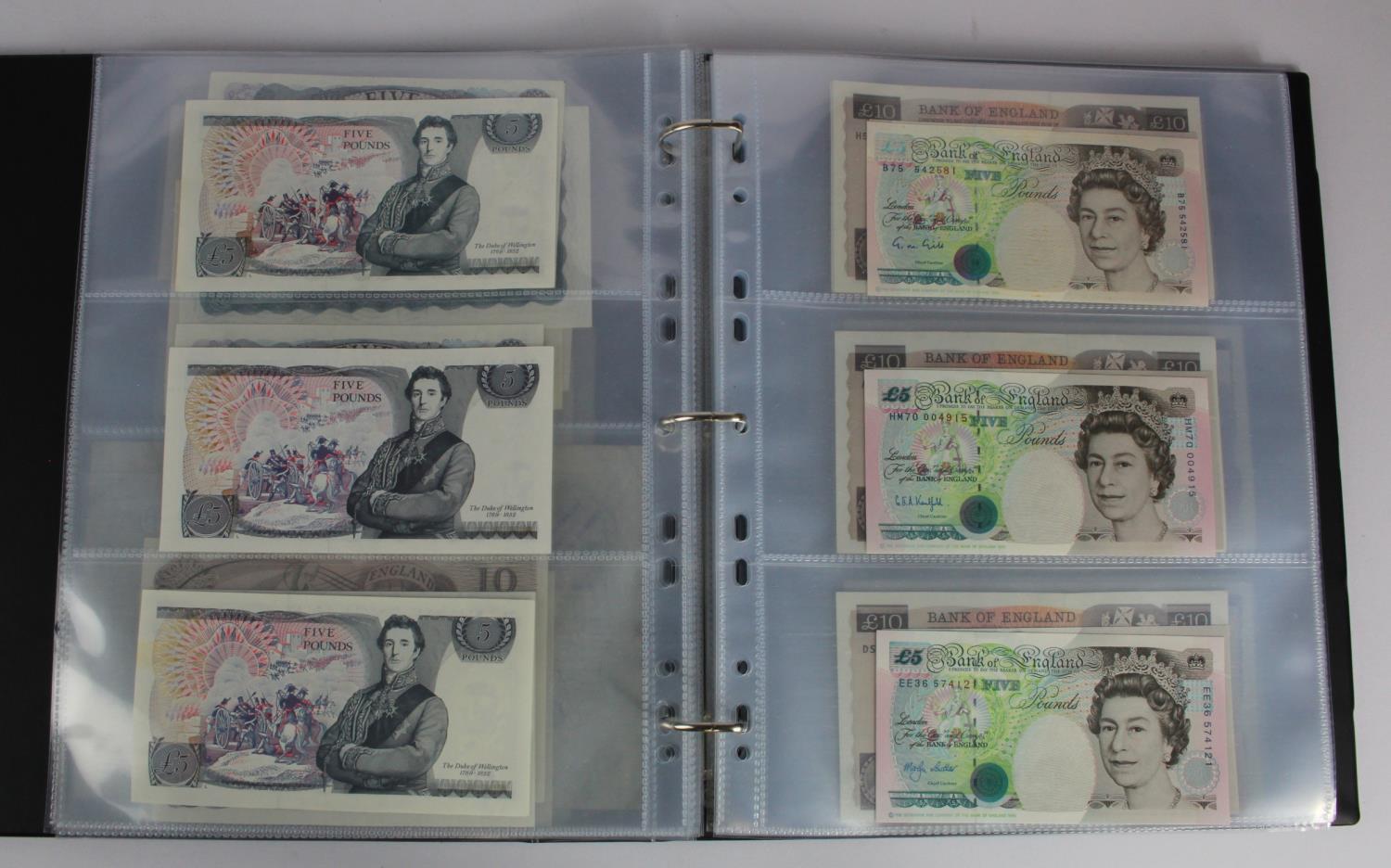 Bank of England (73), a good collection in album, Mahon to Cleland, denominations 10 Shillings to 50 - Image 16 of 34