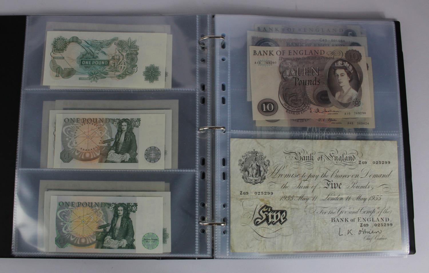 Bank of England (73), a good collection in album, Mahon to Cleland, denominations 10 Shillings to 50 - Image 10 of 34