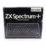 Sinclair ZX Spectrum + computer console, contained in original box, together with over sixty