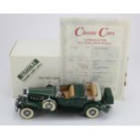 Franklin Mint / Danbury Mint, 1:24 scale model '1932 Cadillac V-16 Sports Phaeton', with