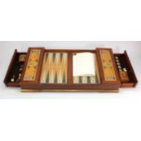 Franklin Mint Excalibur Backgammon set, width 66cm, depth 37cm approx.