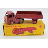 Dinky Toys, no. 421 'Electric Articulated Lorry' (maroon), contained in original box