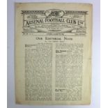 Football - Arsenal v Blackburn Rovers 4th October 1924