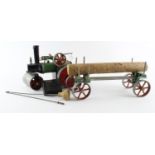 Mamod SR1A steam roller, with trailer (sold as seen)