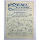 Football - Chelsea v West Bromwich Albion 24th Sept 1927