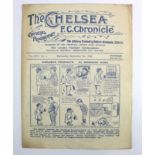 Football - Chelsea v Bolton Wanderers 1st Sept 1920 F/L