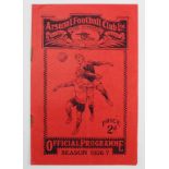 Football - Arsenal v Liverpool 18th Sept 1926 Div 1