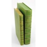 Binding (Asprey). Contemporary green morocco gilt leather binding by 'Asprey, London', housing '