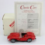 Franklin Mint / Danbury Mint, 1:24 scale model '1958 Ferrari 250 Testa Rossa', with certificate,