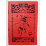 Football - Arsenal v Everton 19th March 1927 Div 1